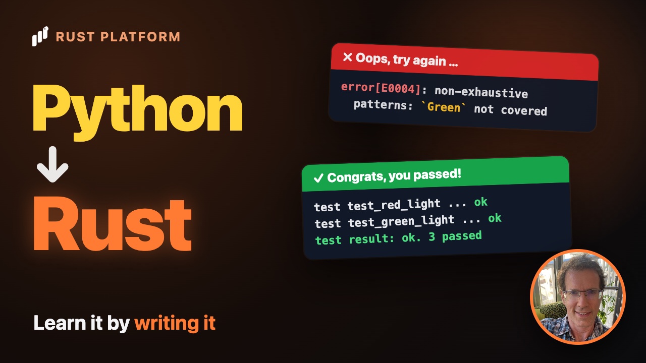 Rust Platform walkthrough: from Python to Rust